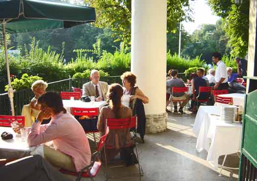 Restaurant Lusthaus Terrasse Gastgarten Schanigarten Wien Prater