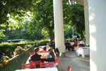 Restaurant Lusthaus Terrasse Gastgarten Schanigarten Wien Prater